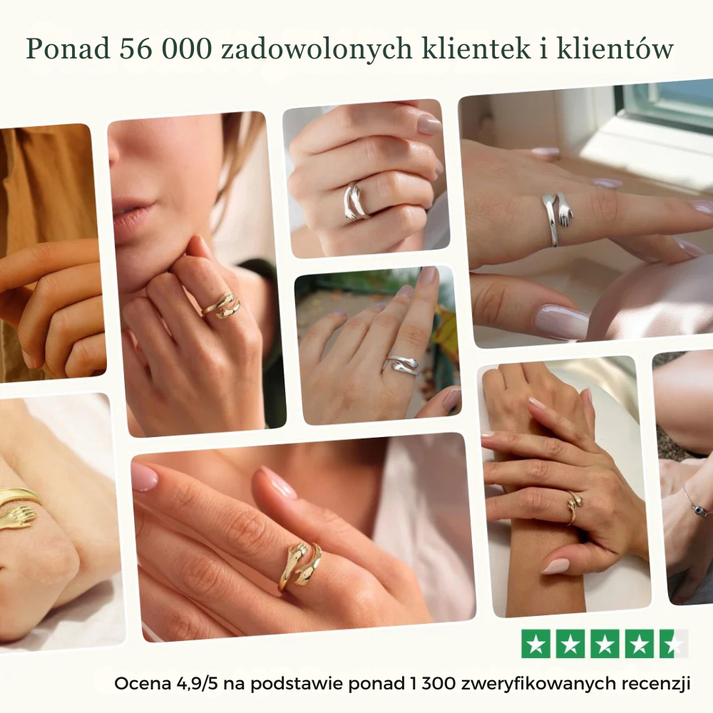 Pierścionek przytulenia