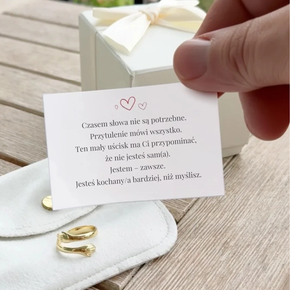 Pierścionek przytulenia