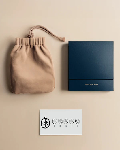 Inicjały Rodzinne Monogram Wisiorek