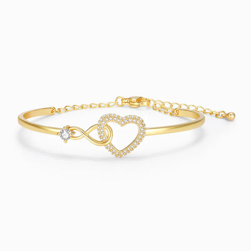 v– Bransoletka z nieskończonym sercem