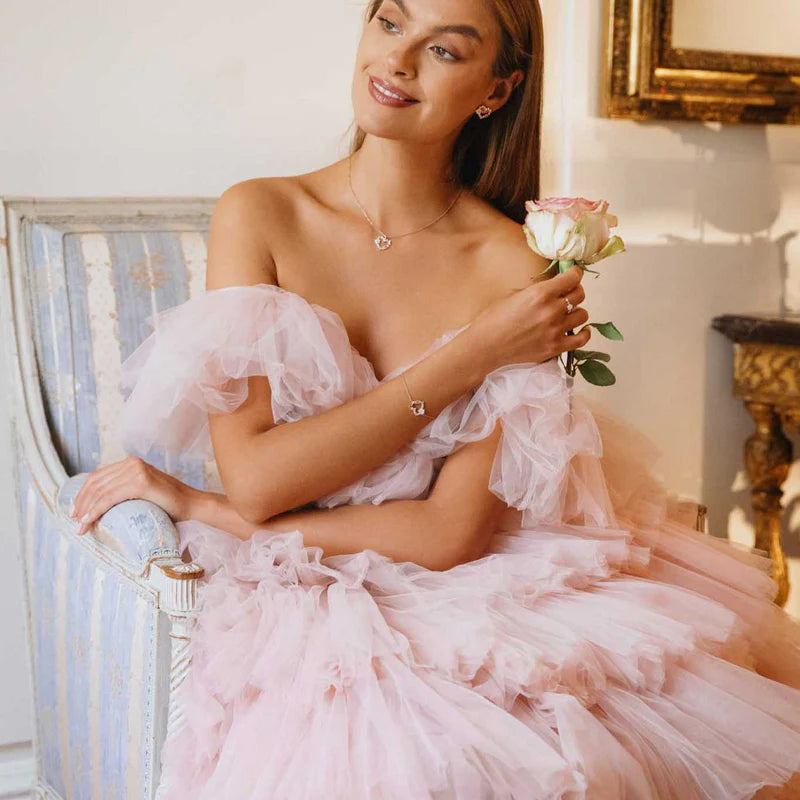 Naszyjnik „Lśniące Serce”, S925