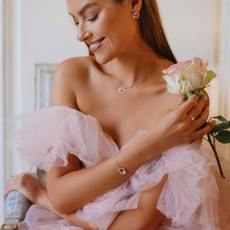 Naszyjnik „Lśniące Serce”, S925