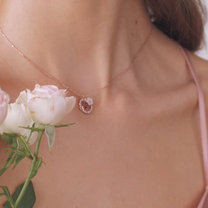 Naszyjnik z literką, S925